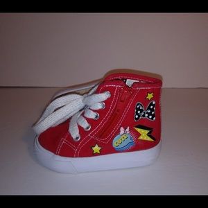 Disney Minnie Mouse Hi Top size 5 kids
